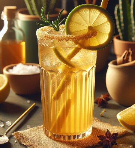 Teide con limon y cañita